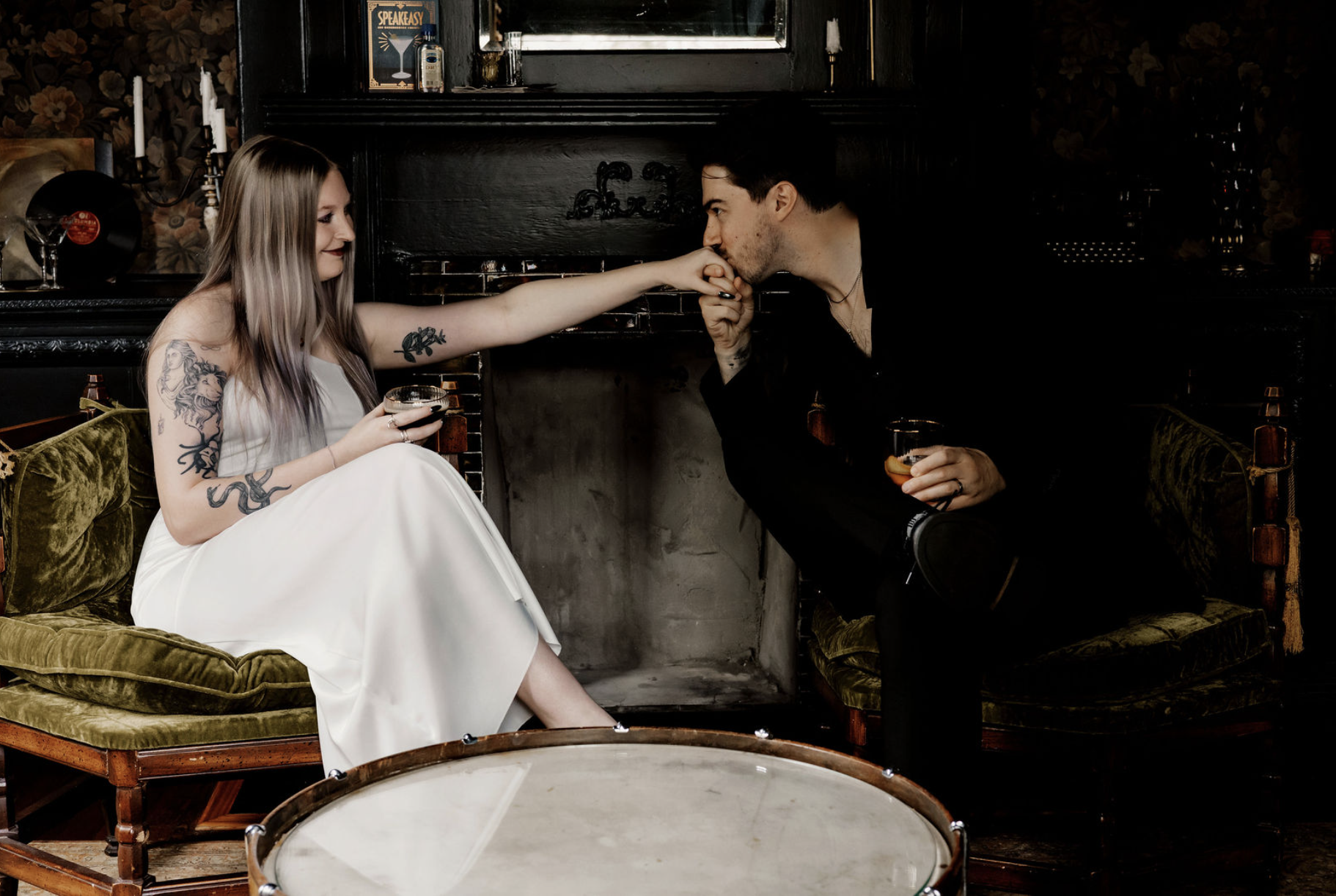 Moody engagement photos in Nashville